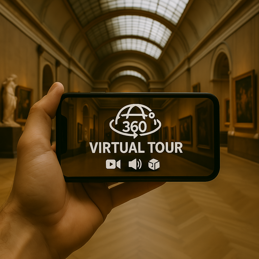 We make 360° Virtual Tours of Museums with Audio, Video & 3D Graphics